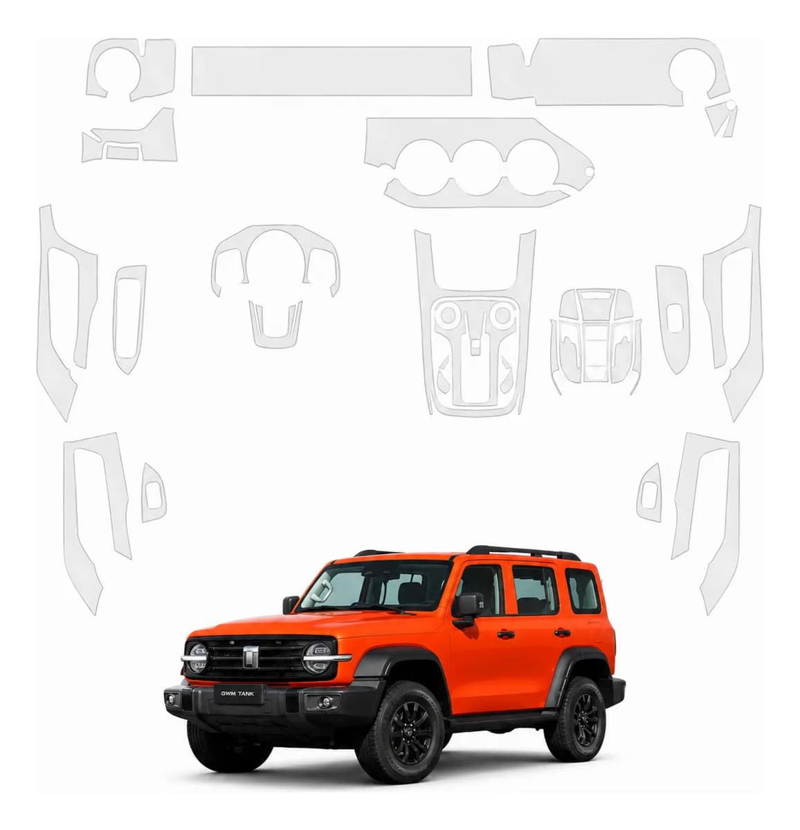 Ppf Tpu Kit Interior Completo Gwm Tank 300 2025