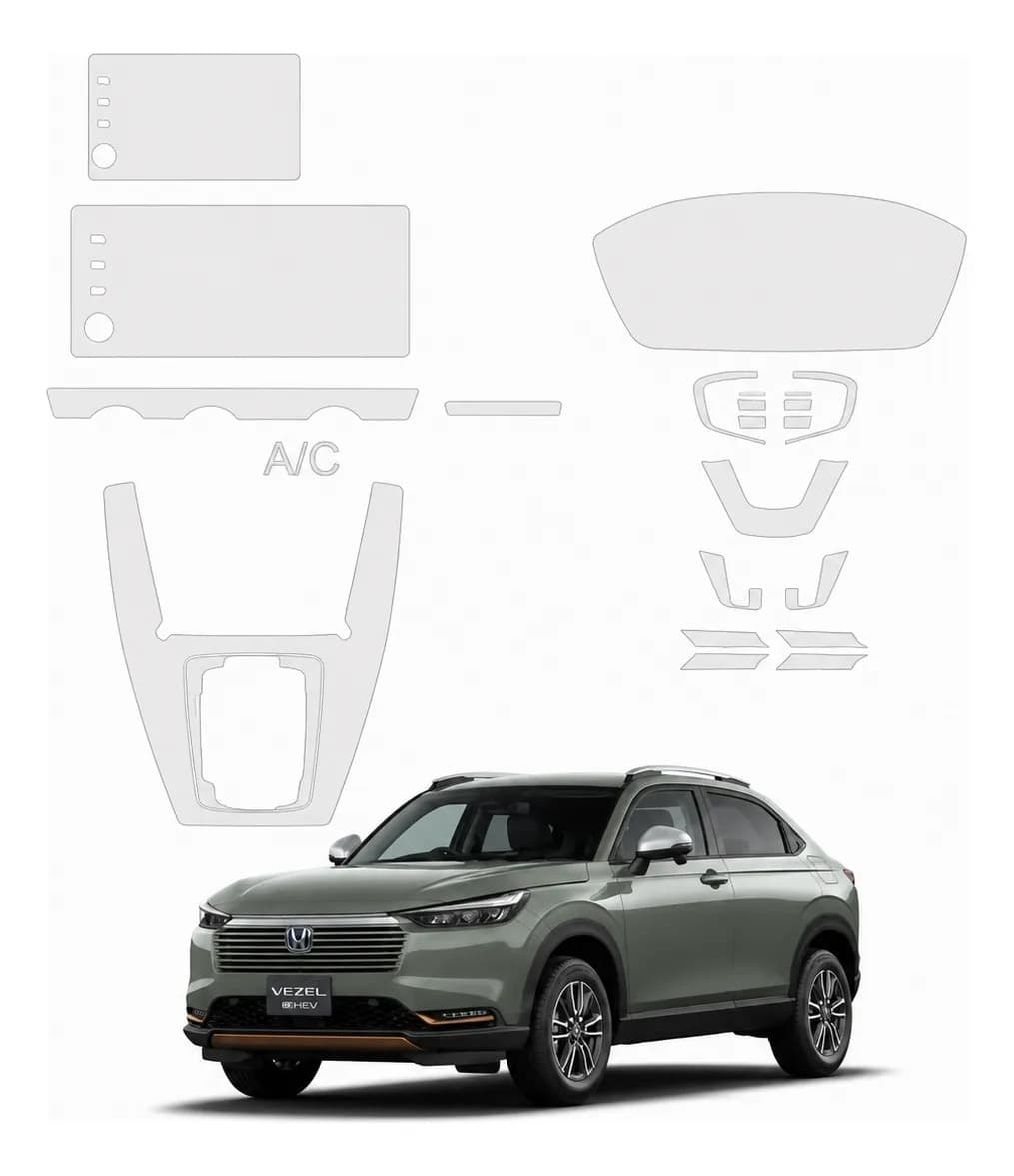 Ppf Tpu Kit Interior Completo Para Honda Hrv 2025 A 2027