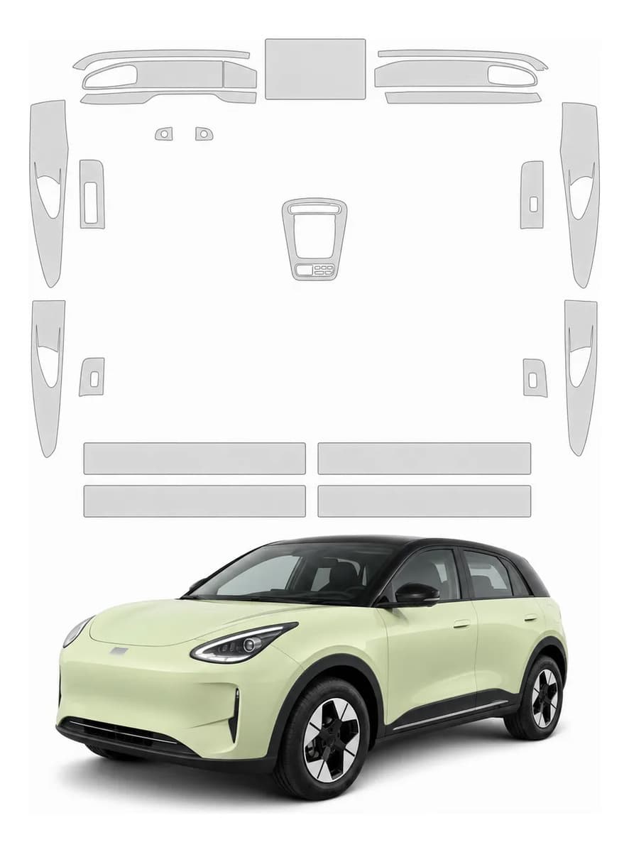 Ppf Tpu Kit Interior Completo Geely Ex2 2025 2026 2027