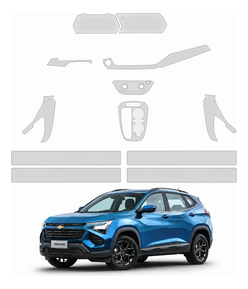 Ppf Tpu Kit Interior Completo Chevrolet Tracker 2025 A 2027