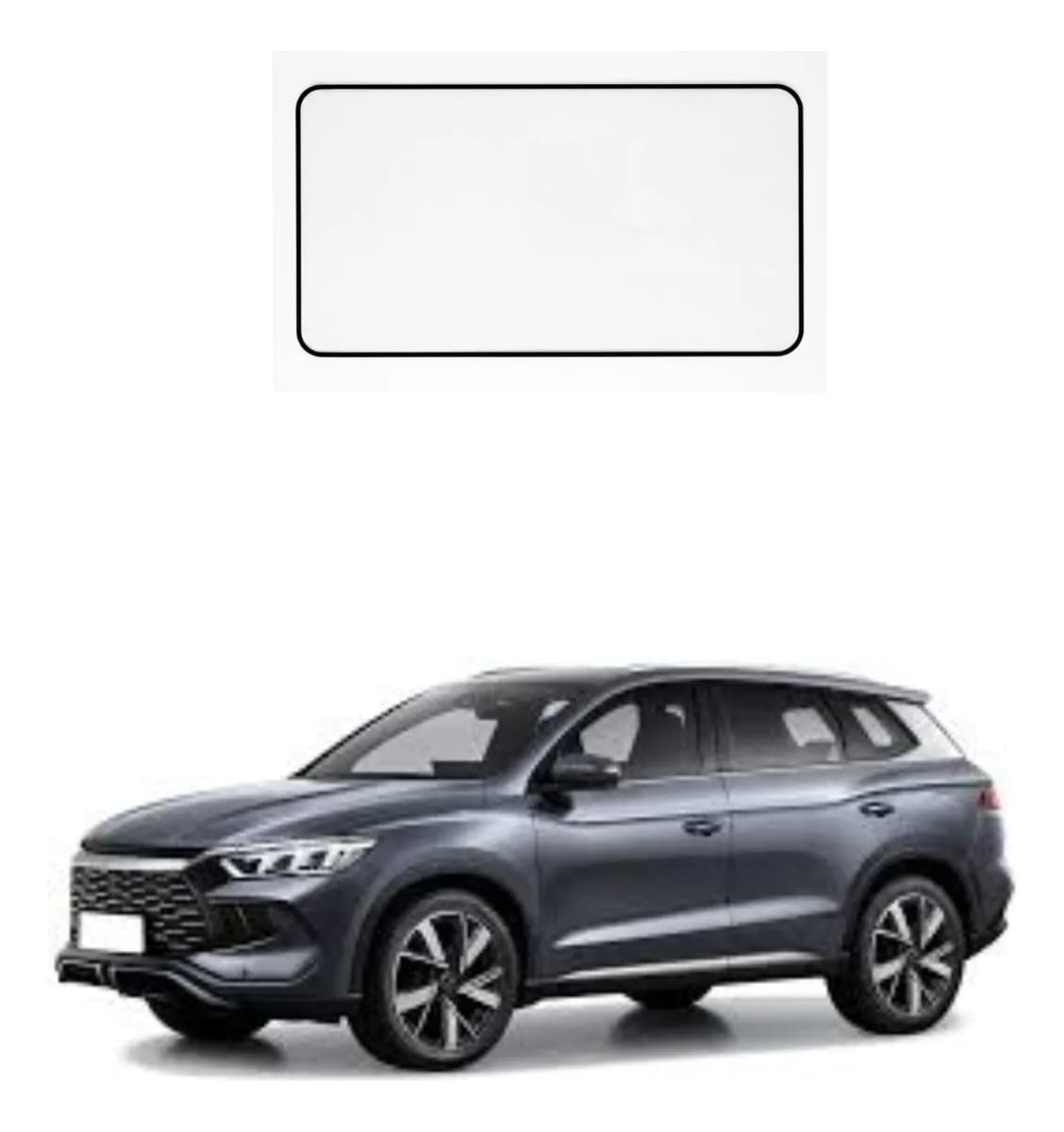 Película Ppf Premium Tpu Para Multimídia Byd Song Pro 2025 A 2026 Intershield